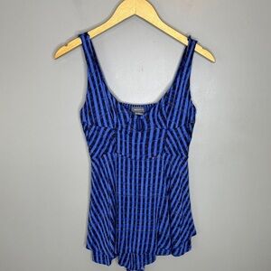 Urban outfitters plaid skirted romper